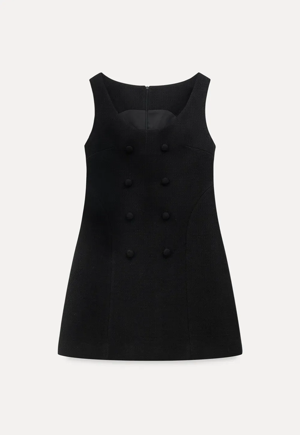 Sleeveless A-Line Mini Dress