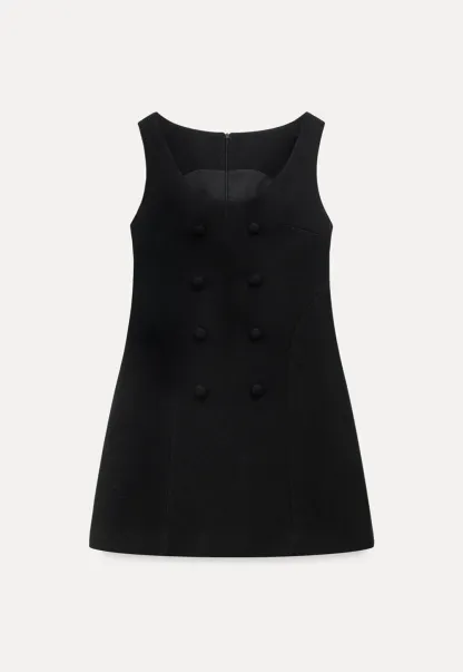 Sleeveless A-Line Mini Dress