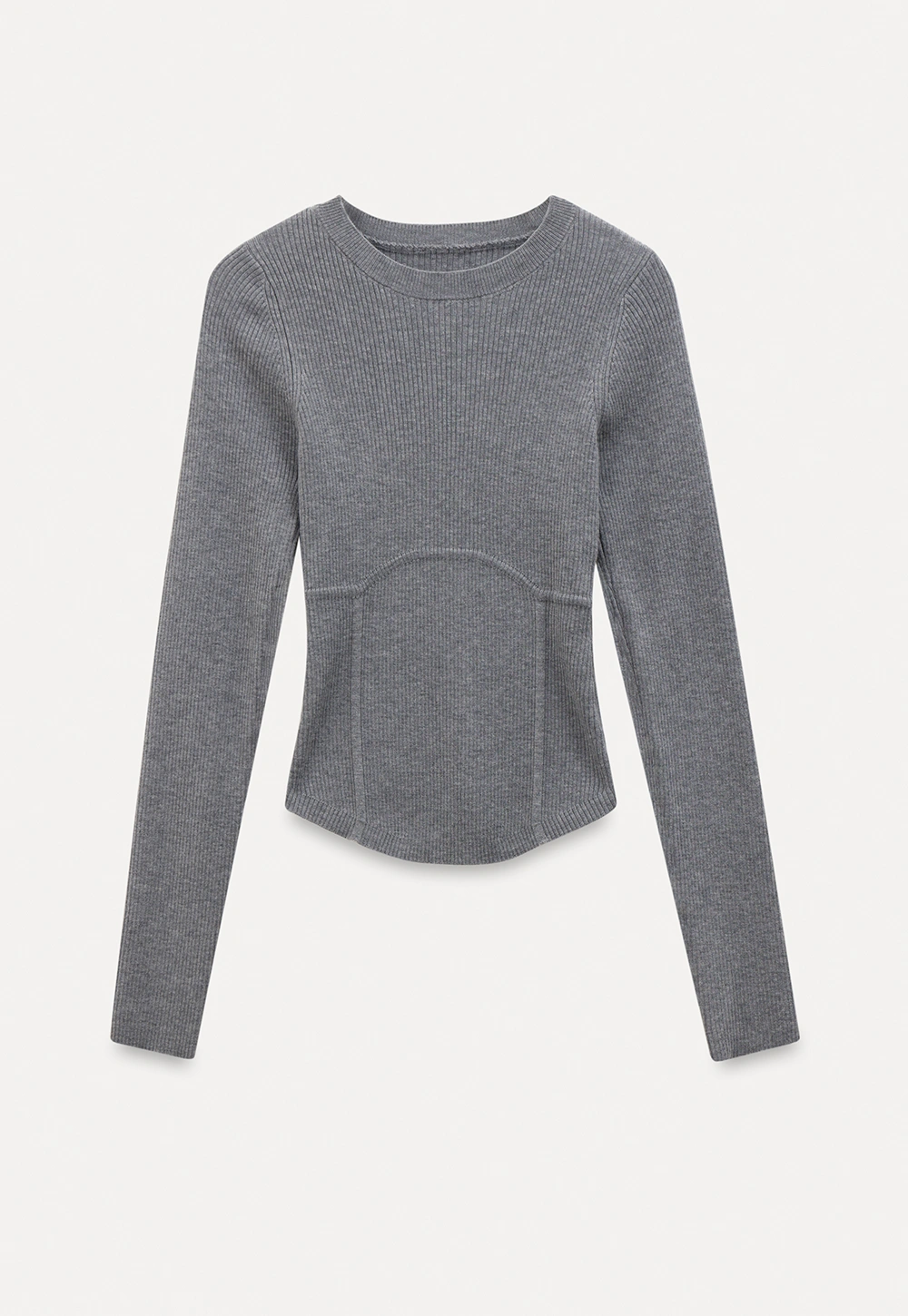 Women Basic Ribbed Sweater for Layering