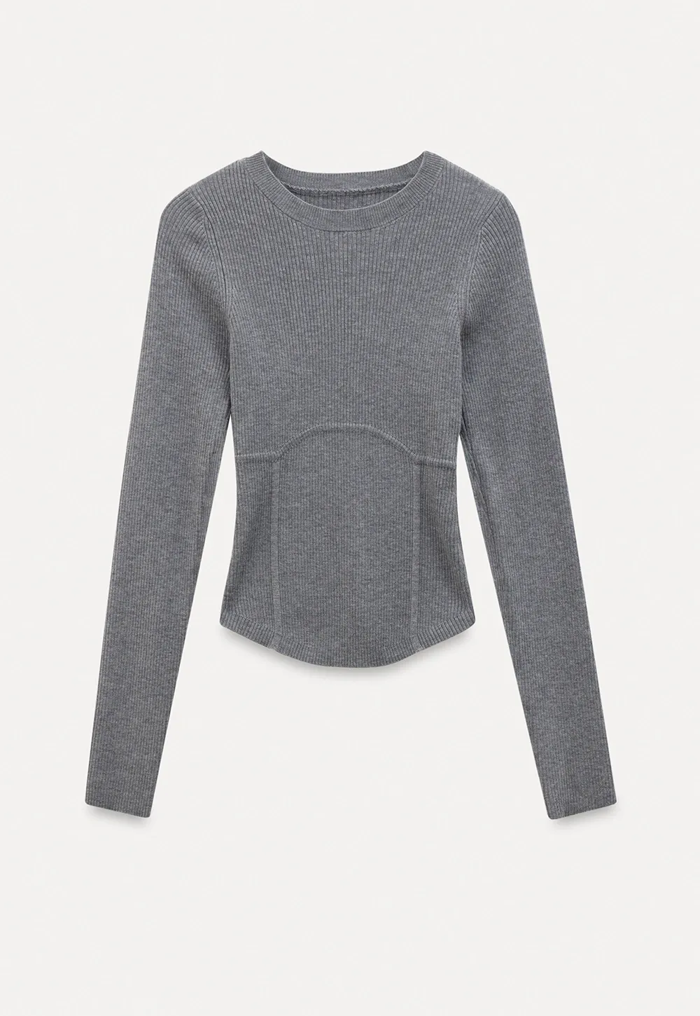 Women Basic Ribbed Sweater for Layering