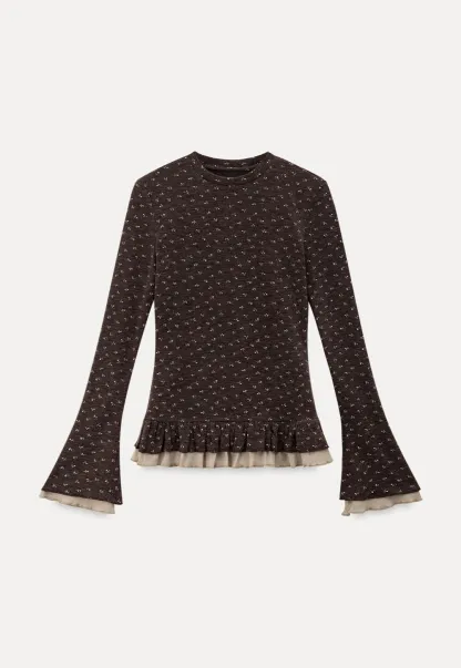 Women’s Floral Long Sleeve Top