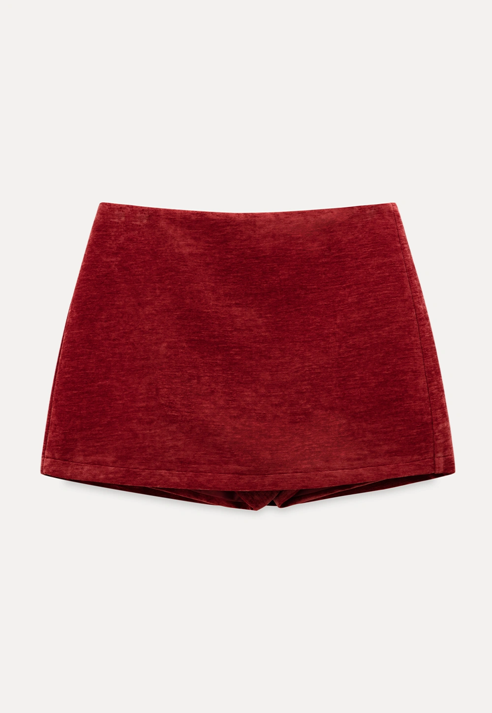 Women Velvet Mini Skirt for Winter