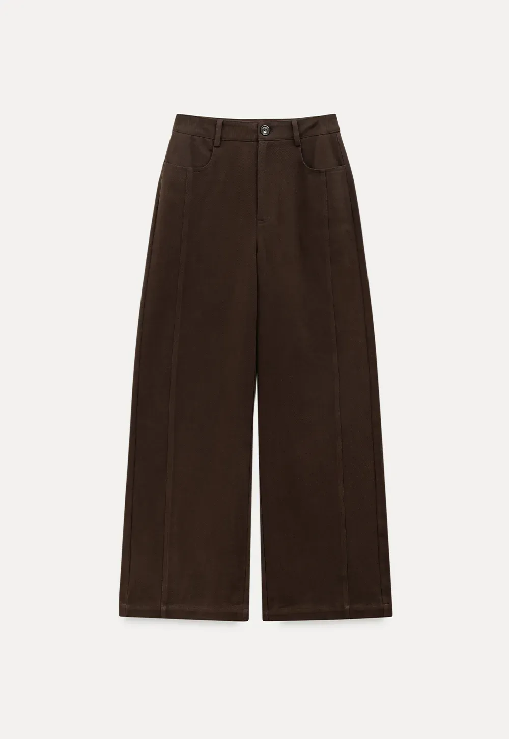 Wide-Leg Suit Trousers