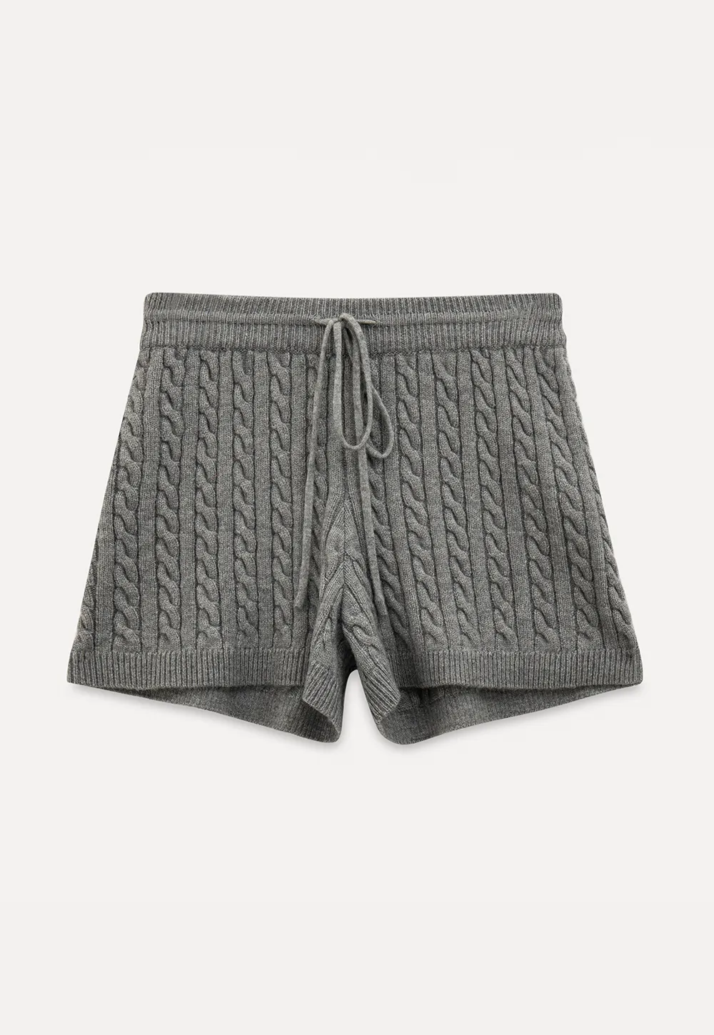 Cable-Knit Shorts