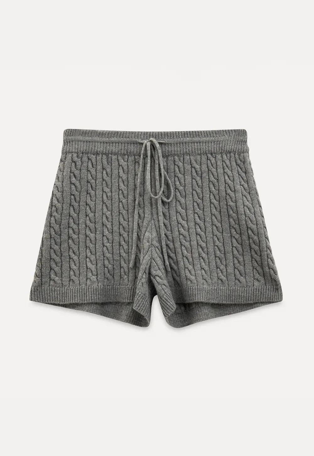 Cable-Knit Shorts