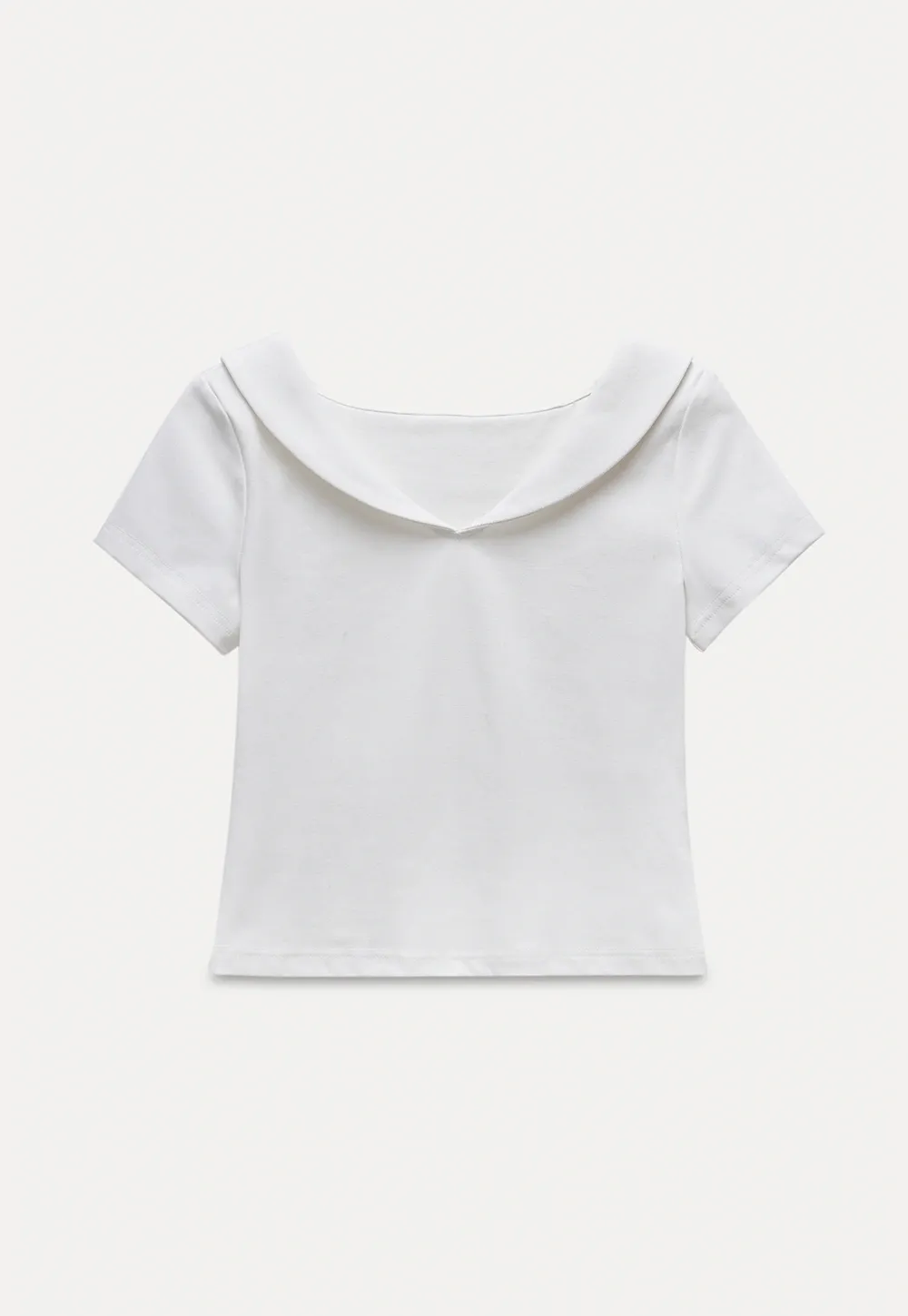 Women's V-Neck Cropped Top
