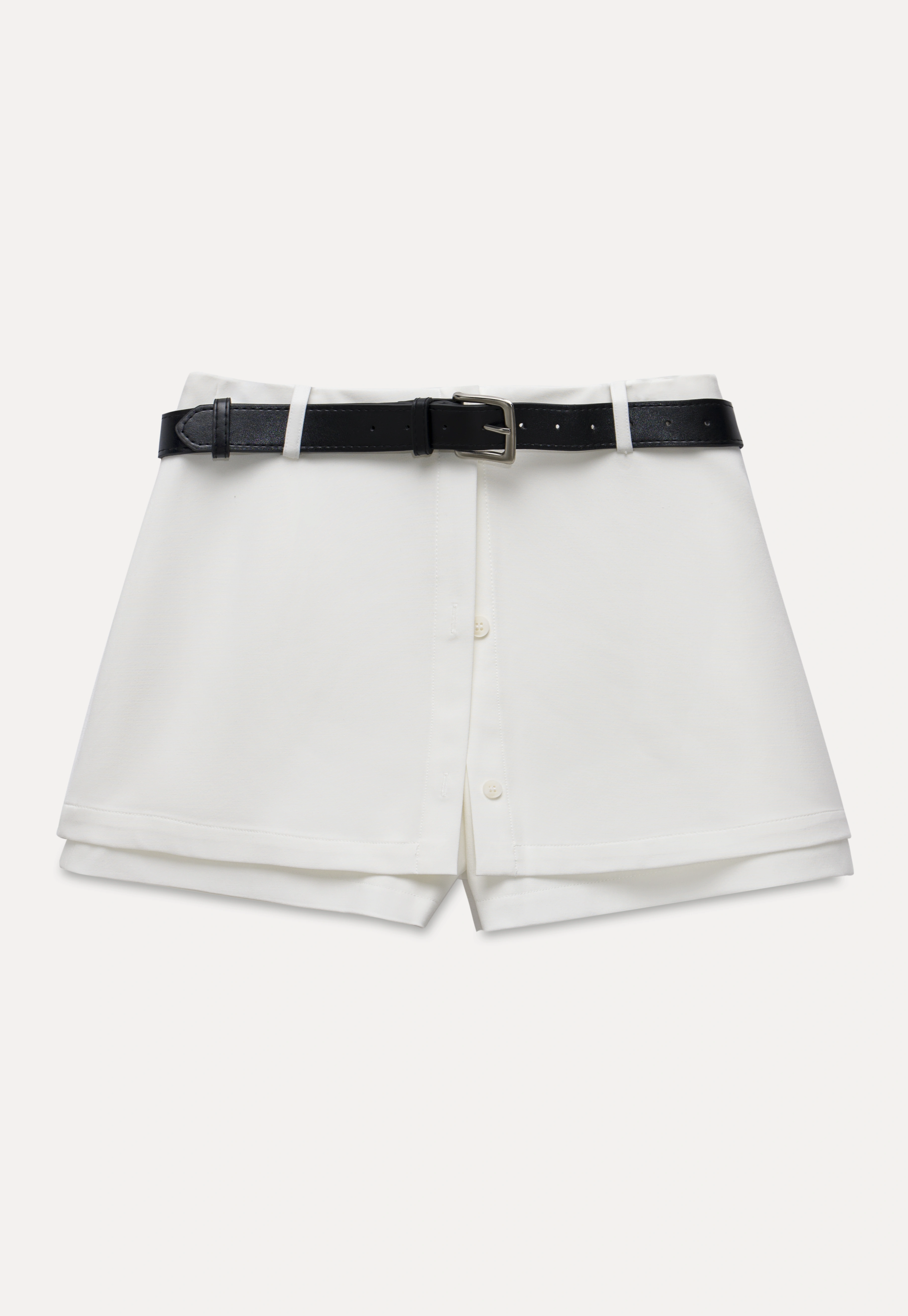 Women's Tailored Skort with Belt 