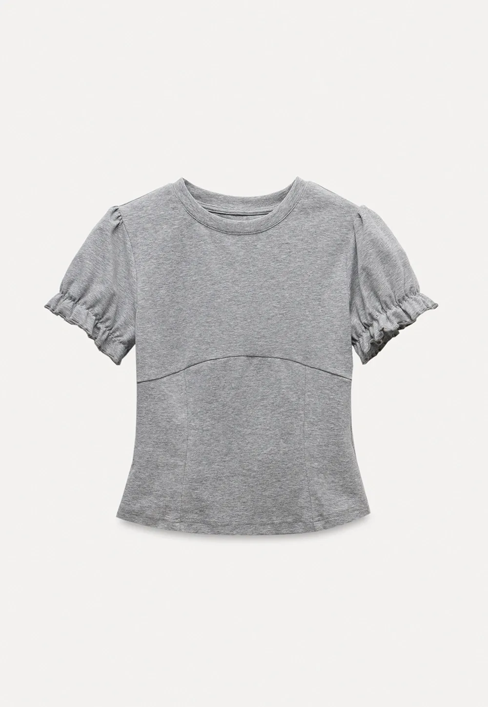 Women’s Puff Sleeve Fitted T-Shirt