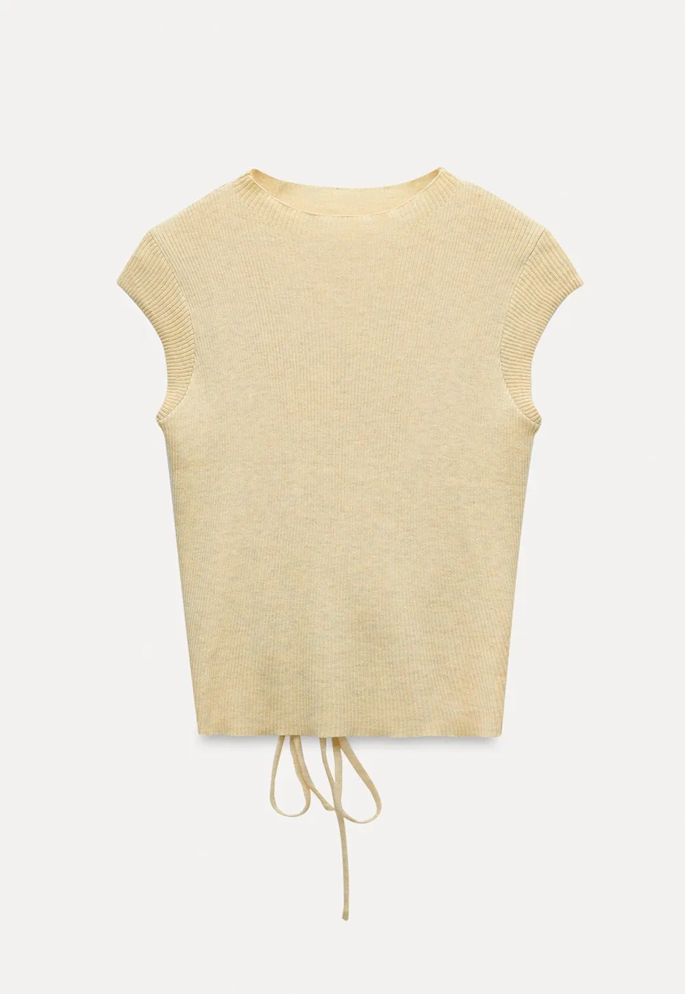 Women’s Ruched Ring Cutout Knit Top