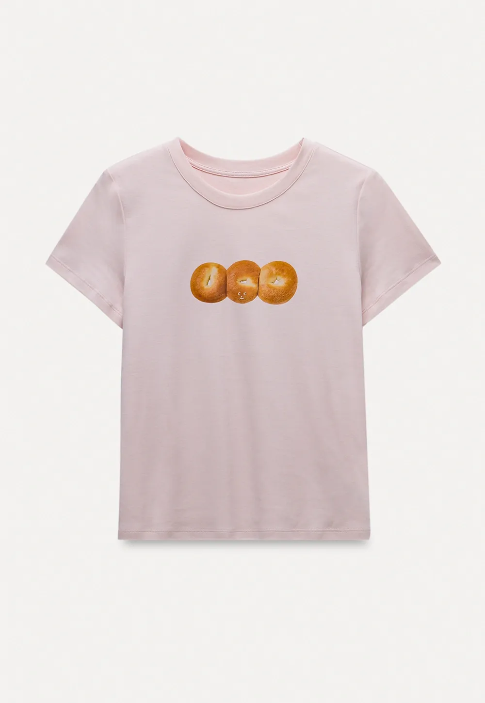 Women’s Cute Bread Print Graphic T-Shirts