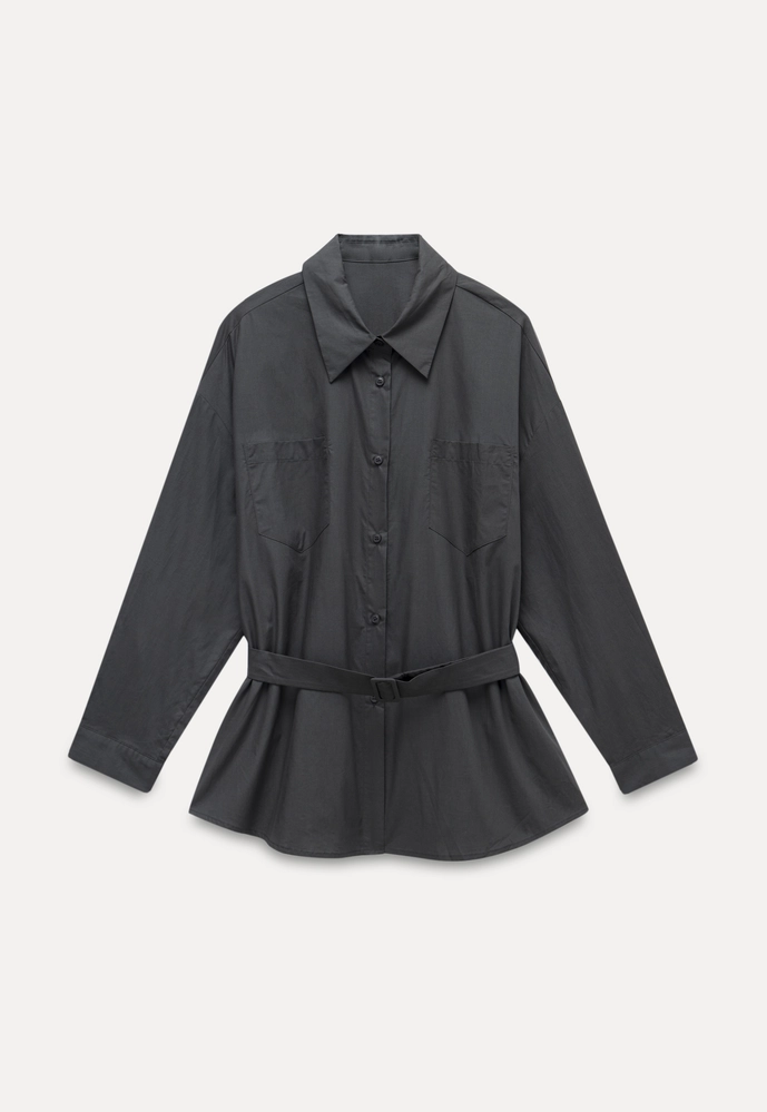 Belted Utility Shirt