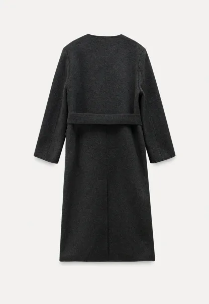 Classic Wool Long Coat for Women 