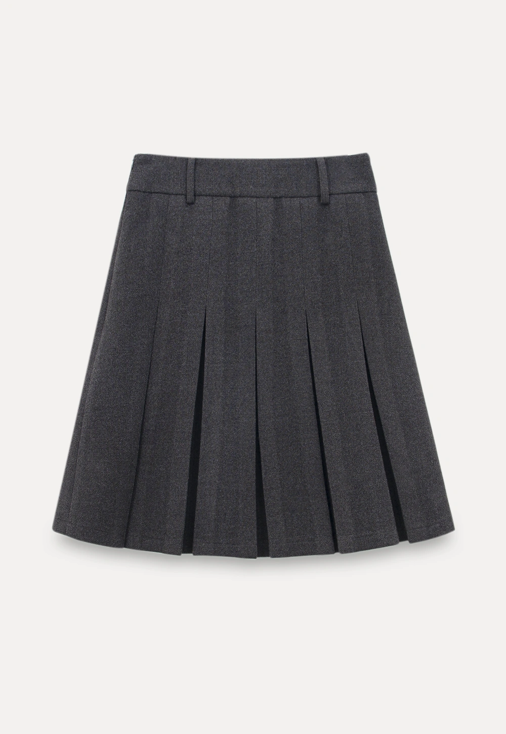 Women Vintage Blazer and Pleated Skirt Two Piece Set