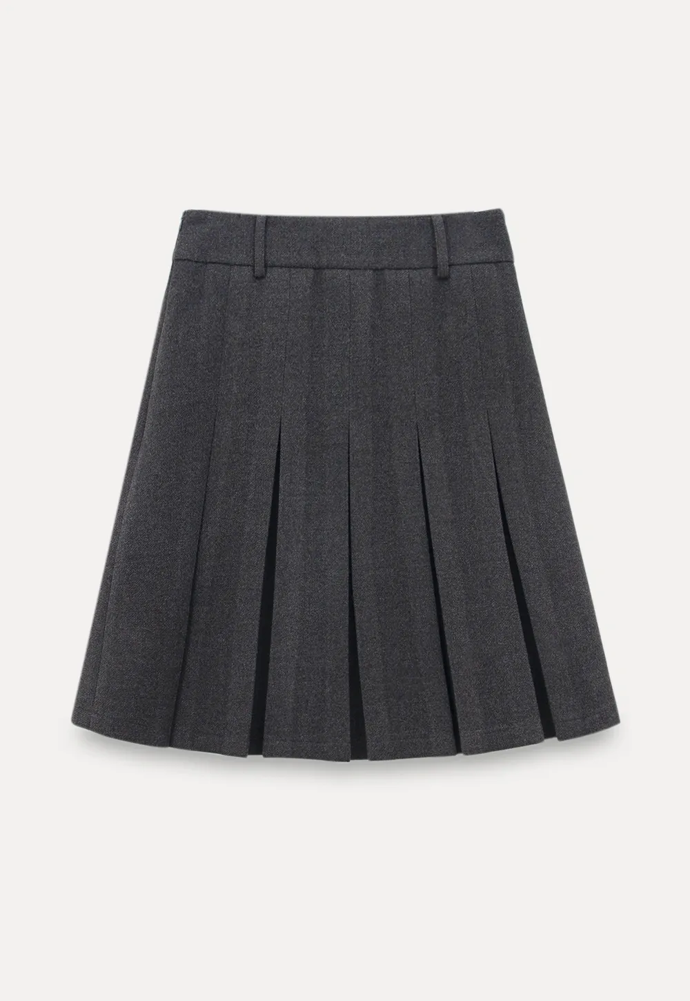 Women Vintage Blazer and Pleated Skirt Two Piece Set