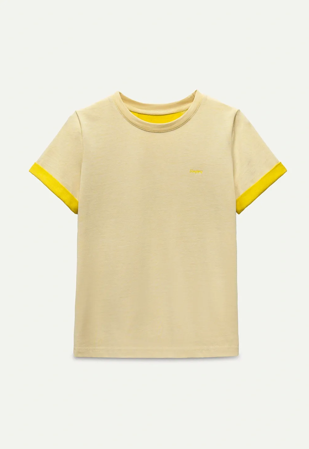 Women's Contrast Trim Crewneck T-Shirt