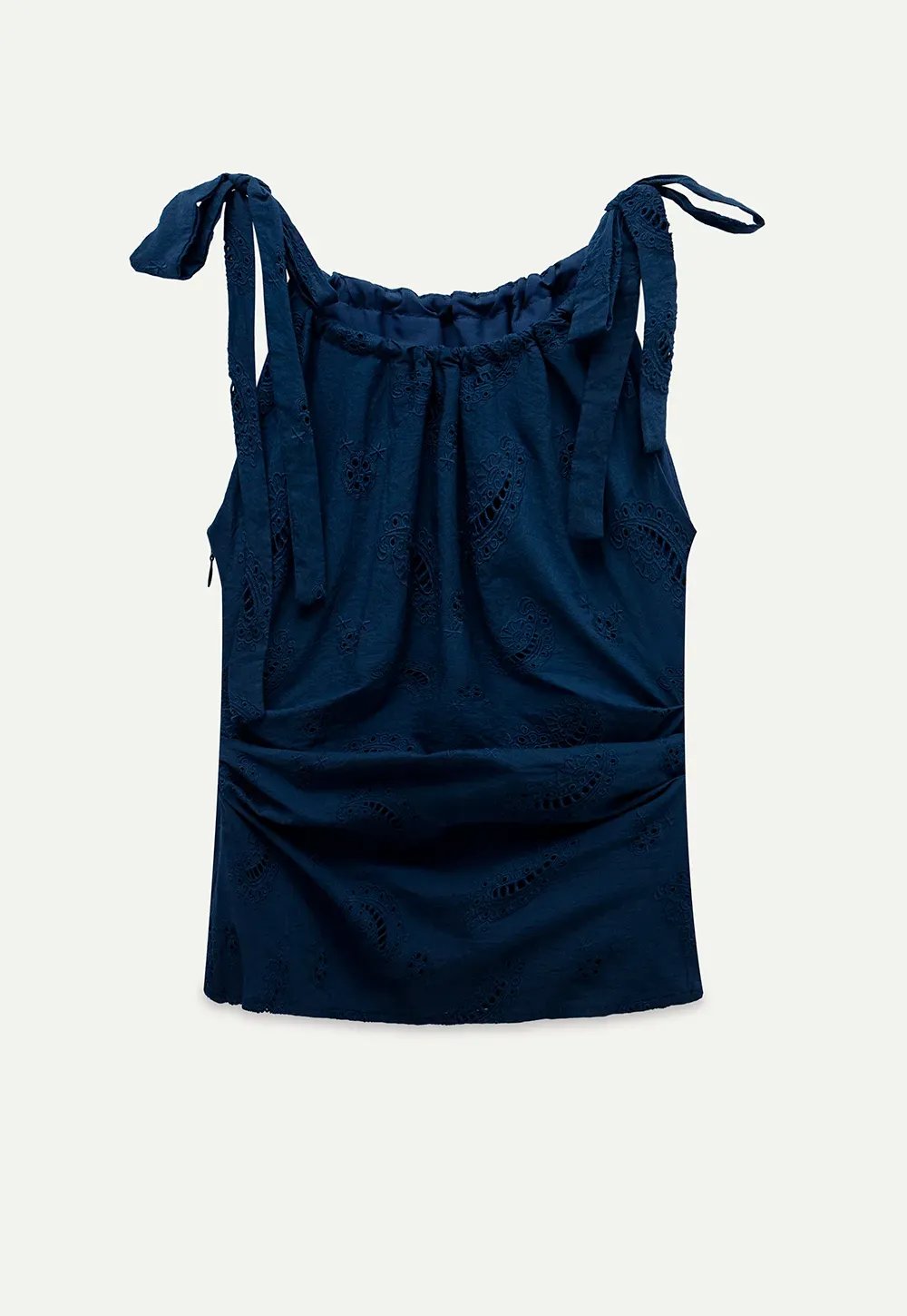 Eyelet Embroidered Cami Top