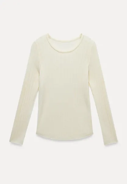 Ribbed Long-Sleeve Tee