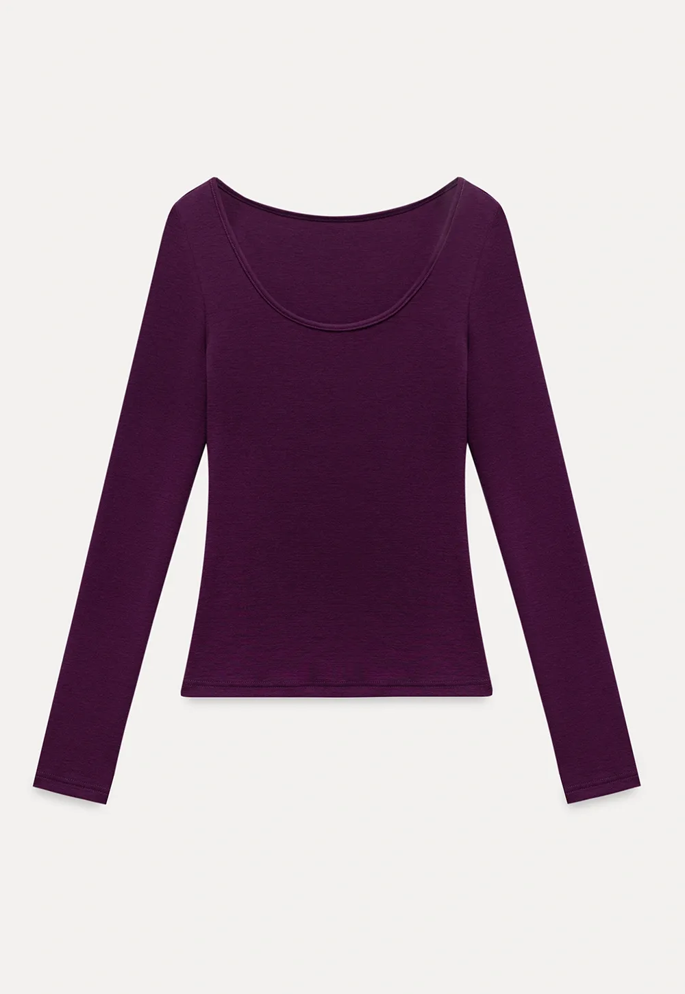 Women's Scoop-Neck Long-Sleeve Tee