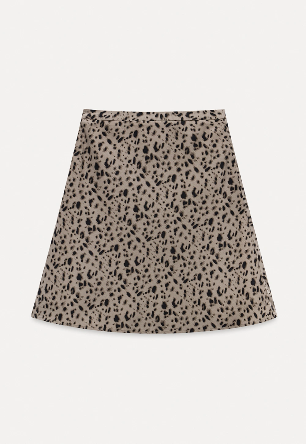 Women's Leopard-Print A-Line Mini Skirt