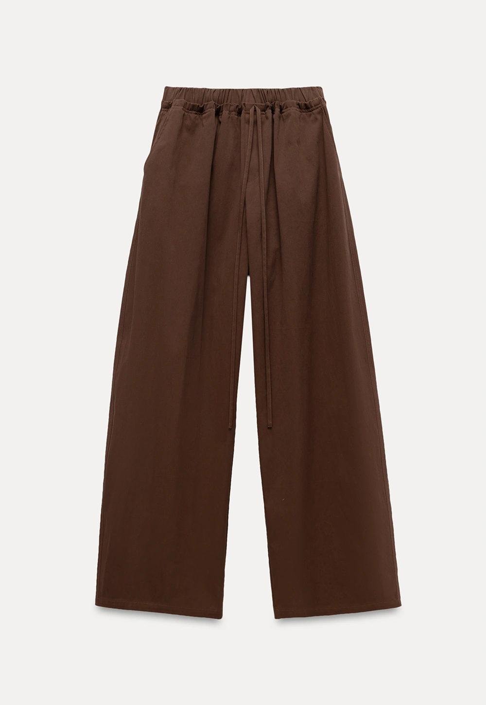 Women's Drawstring Wide-Leg Pants