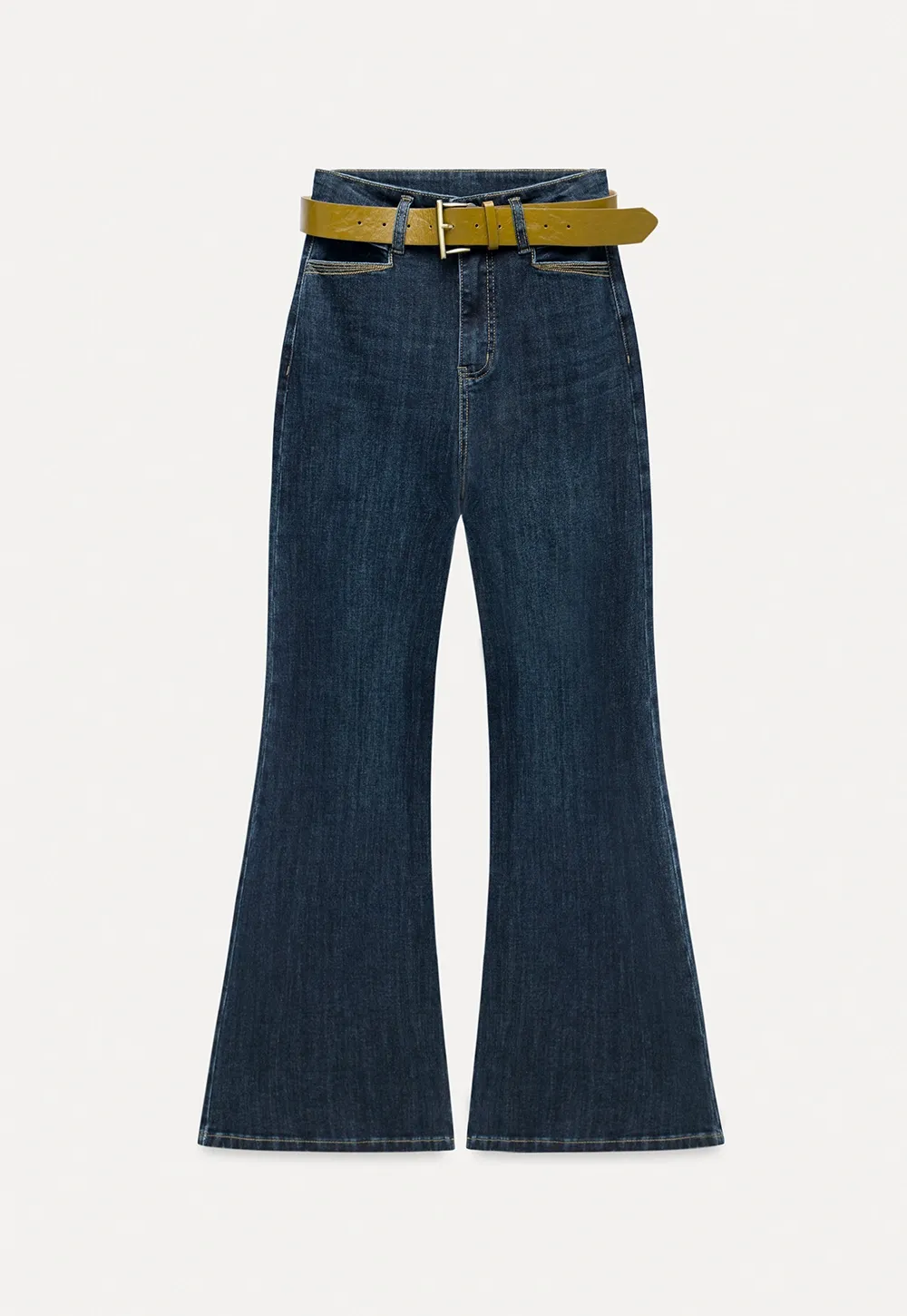 Women's High-Waisted Wide Leg Jeans