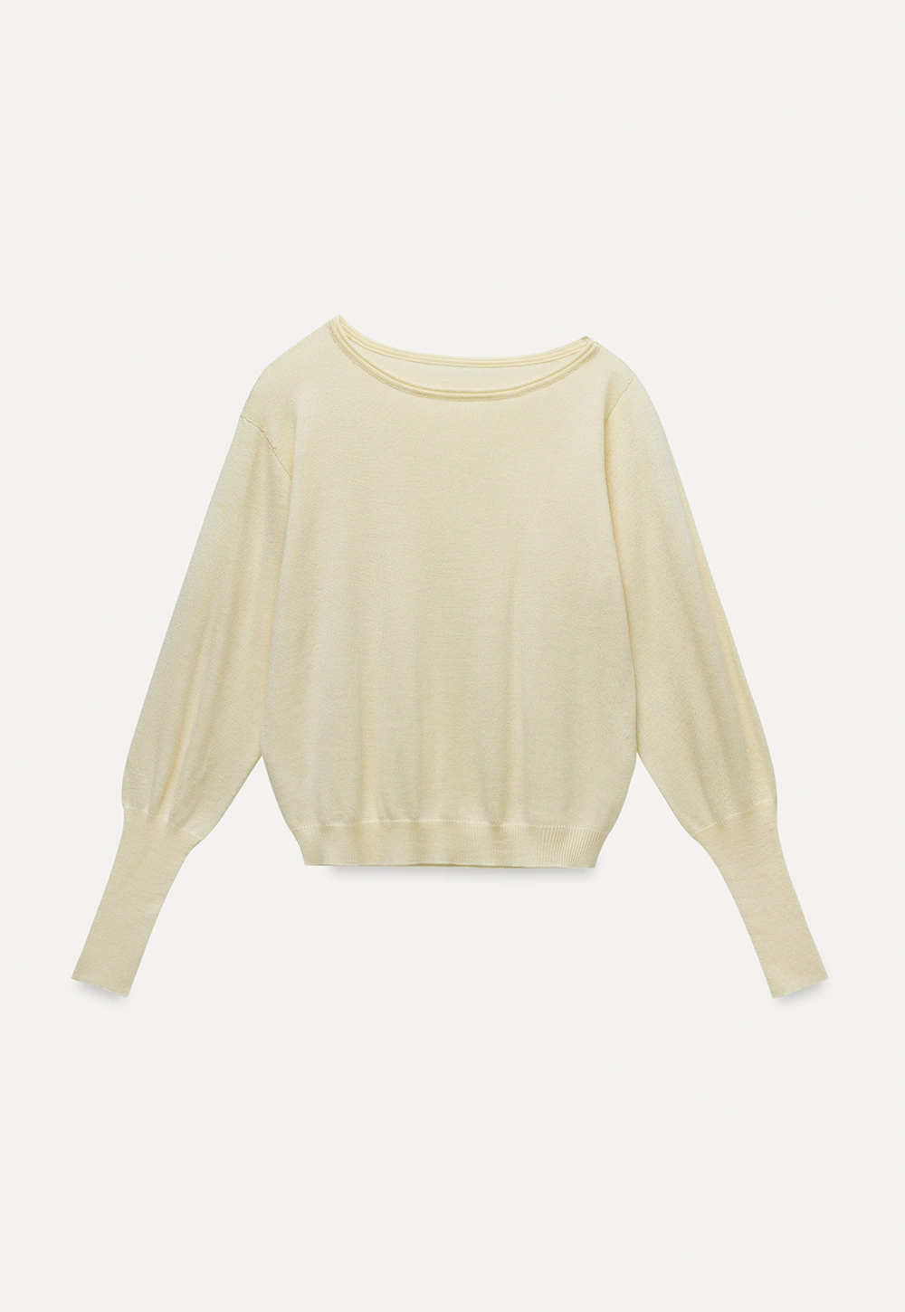 Women's One-Shoulder Long Sleeve Knit Top