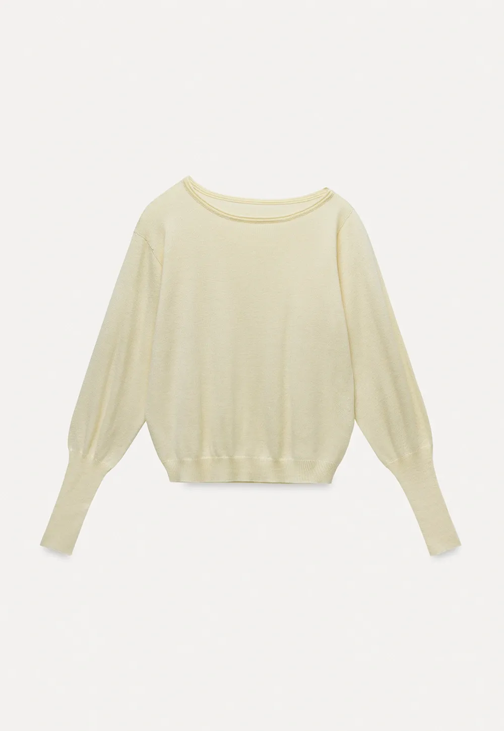 Women's One-Shoulder Long Sleeve Knit Top