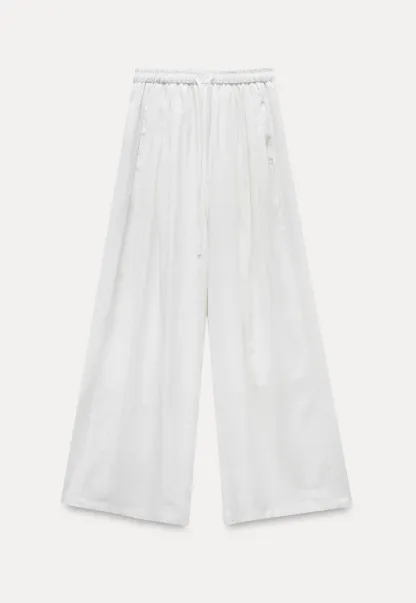 Women's Wide Leg Drawstring Pants