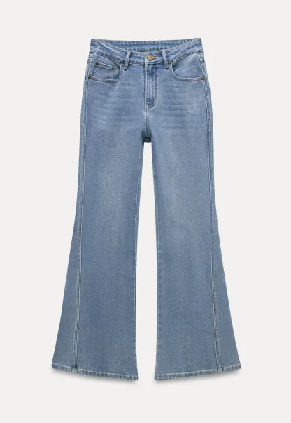 High Waist Flared Jeans