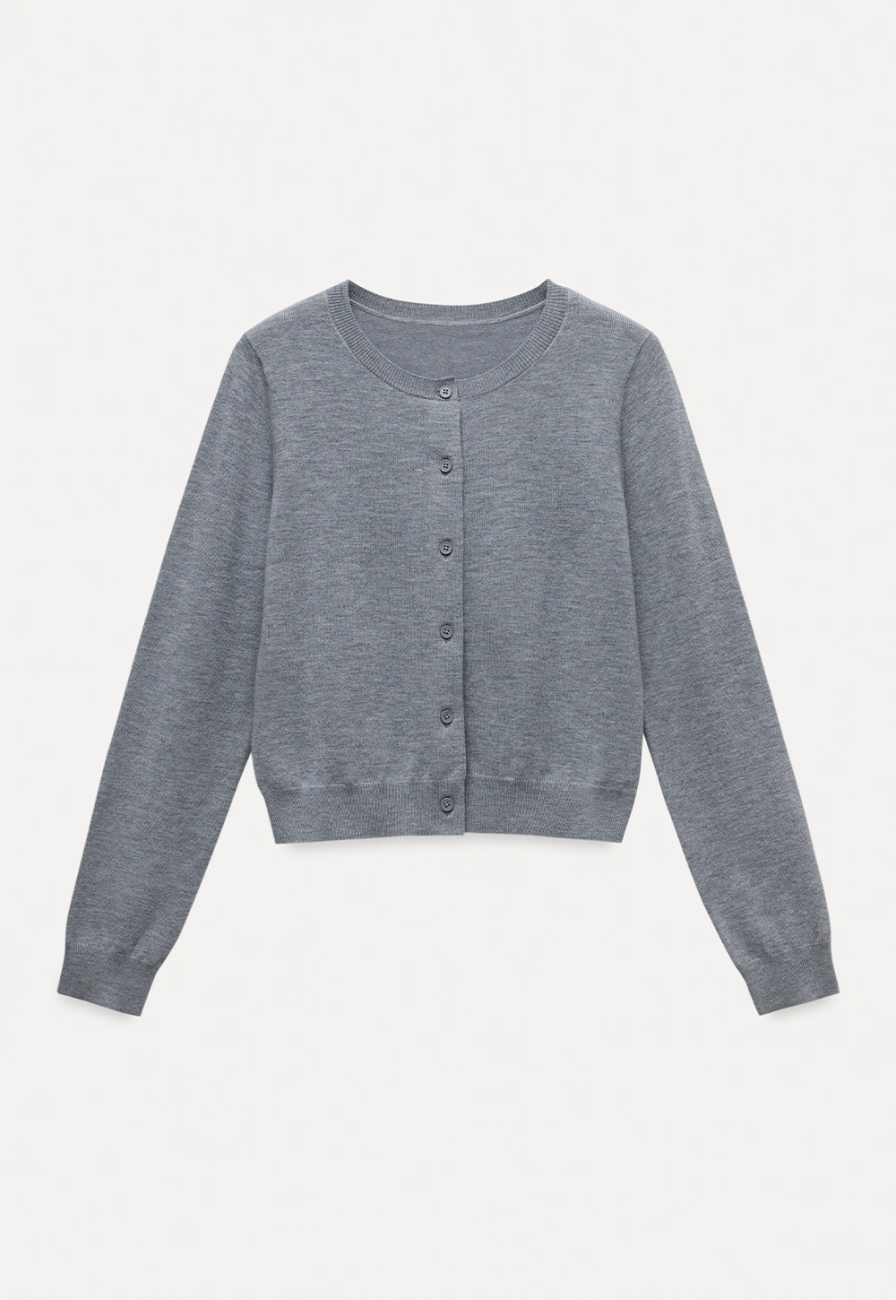 Womens Knit Button Down Cardigan