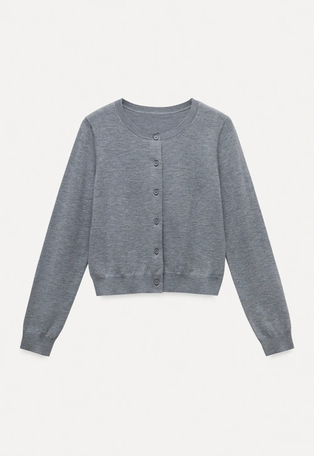 Womens Knit Button Down Cardigan