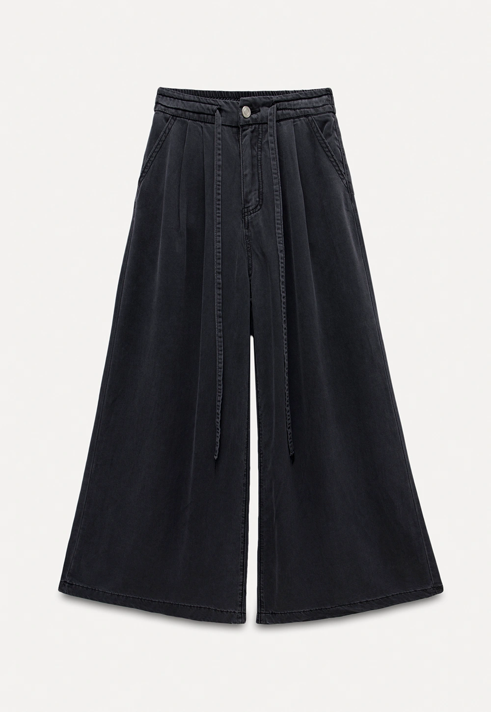 Drawstring Palazzo Pants
