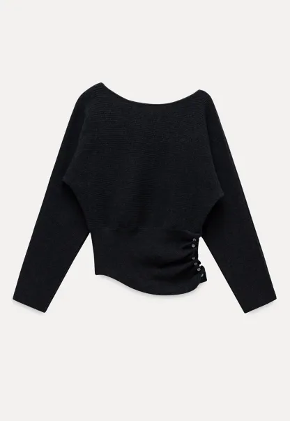 Women’s Boat Neck Knitted Sweater