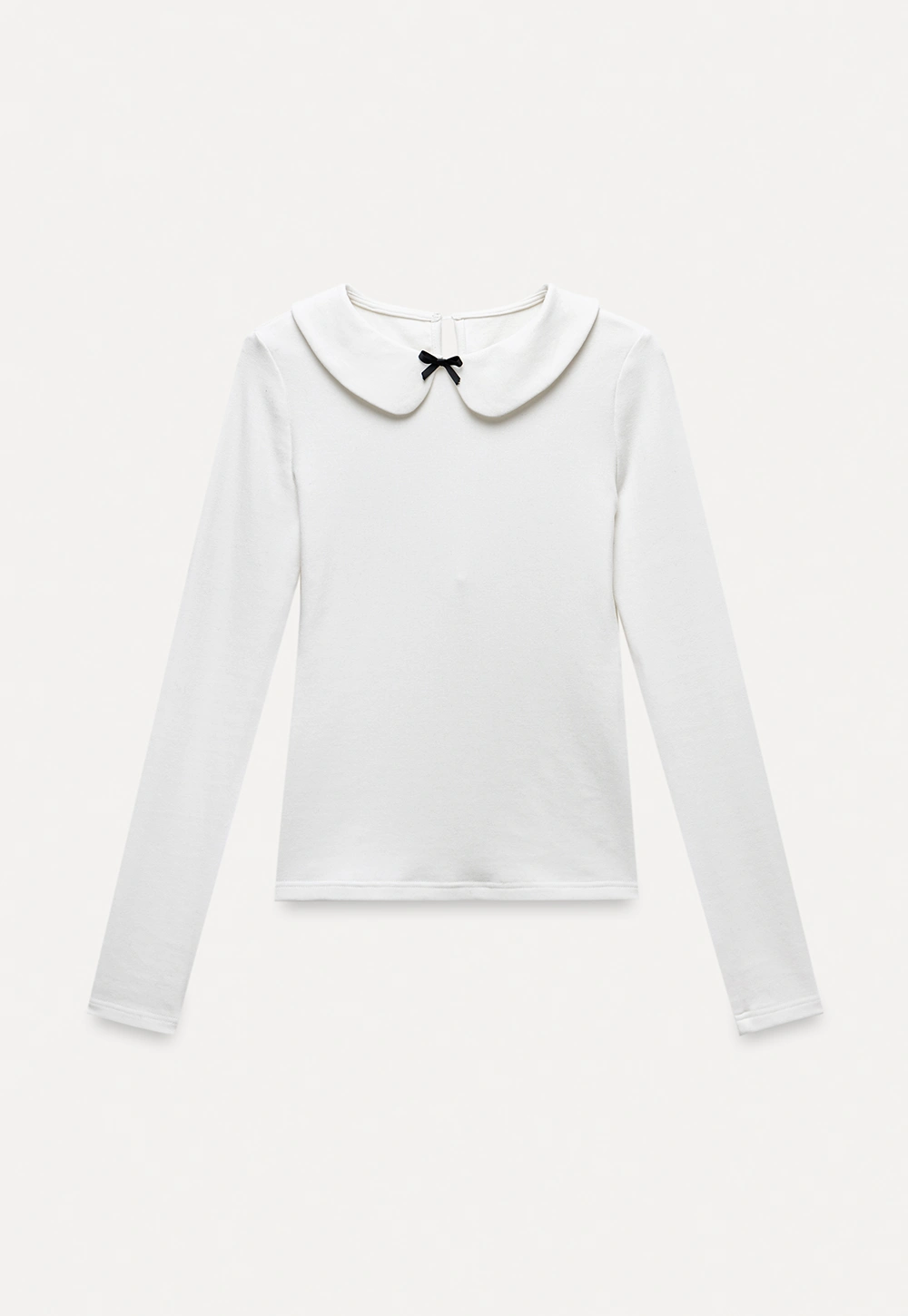 Peter Pan Collar Long Sleeve Tee
