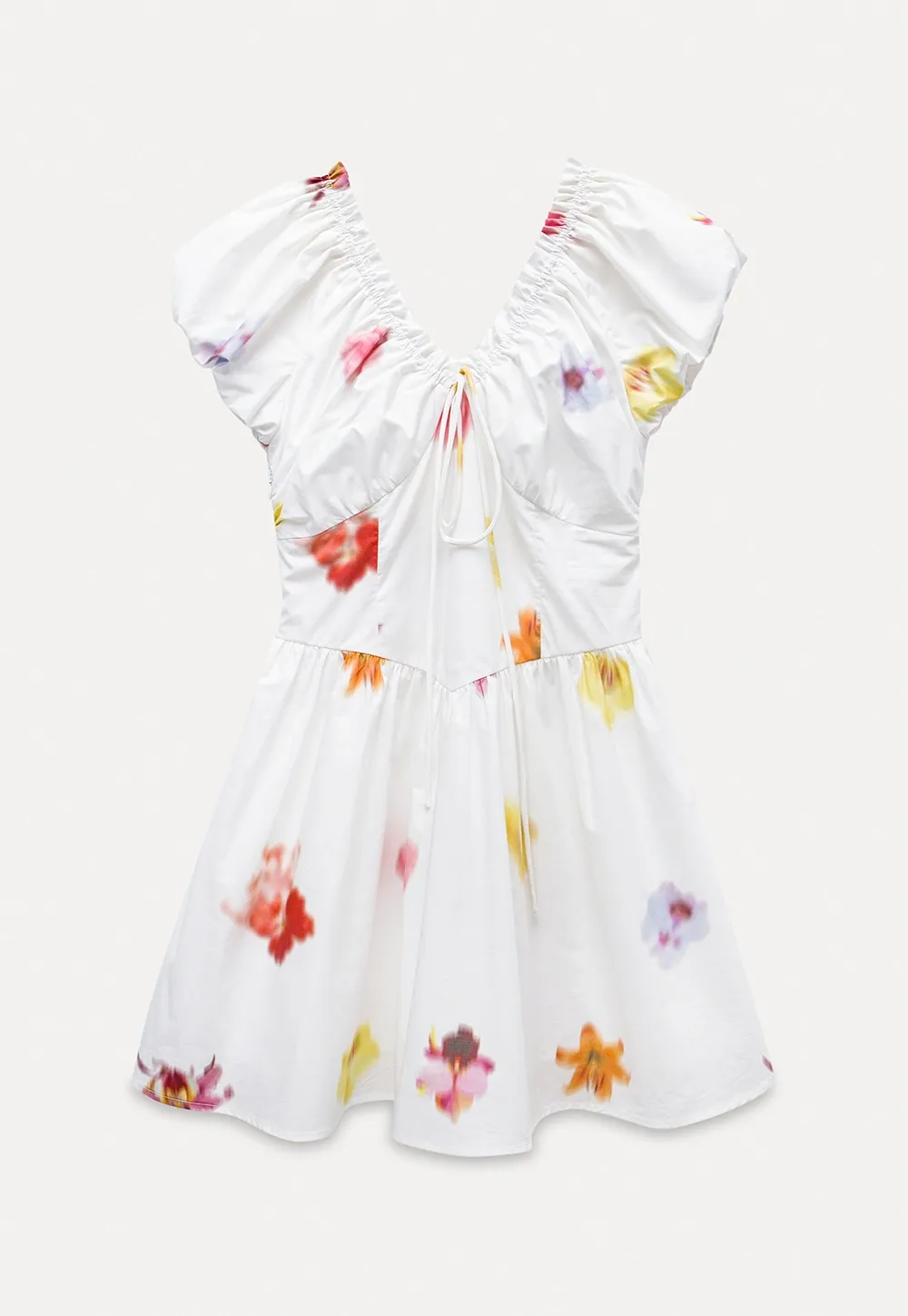 Romantic Floral Mini Dress