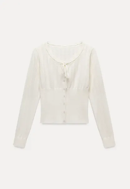 Knit Tie Front Cardigan