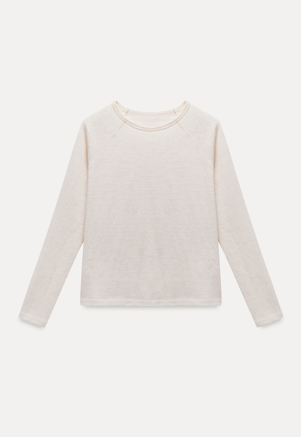 Women’s Basic Crew Neck Long Sleeve Tee
