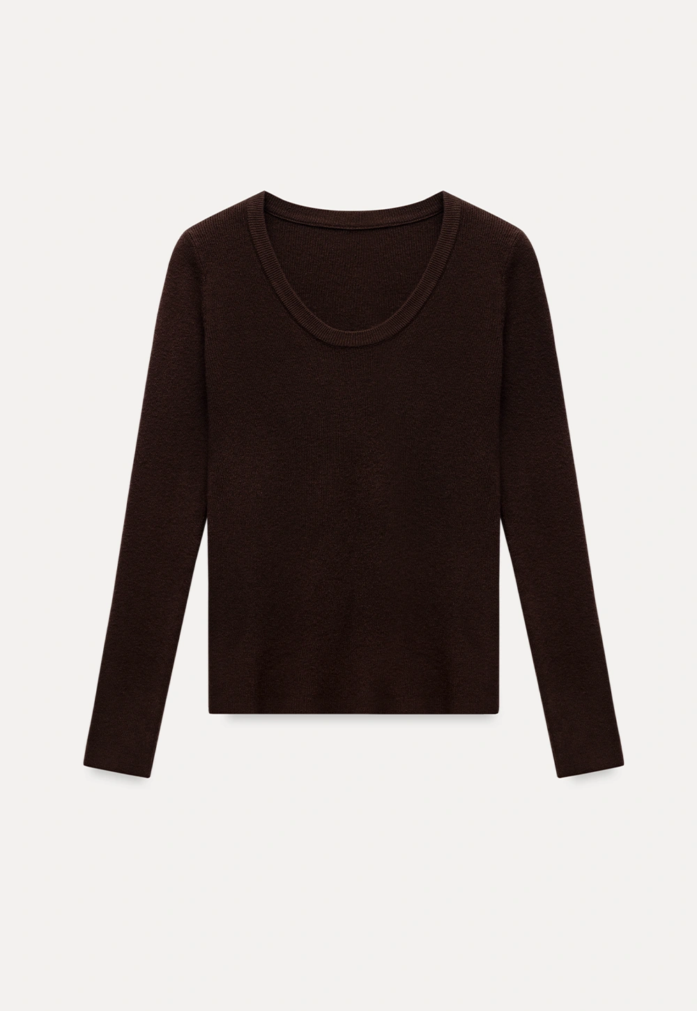Basic Crew Neck Knit Sweater