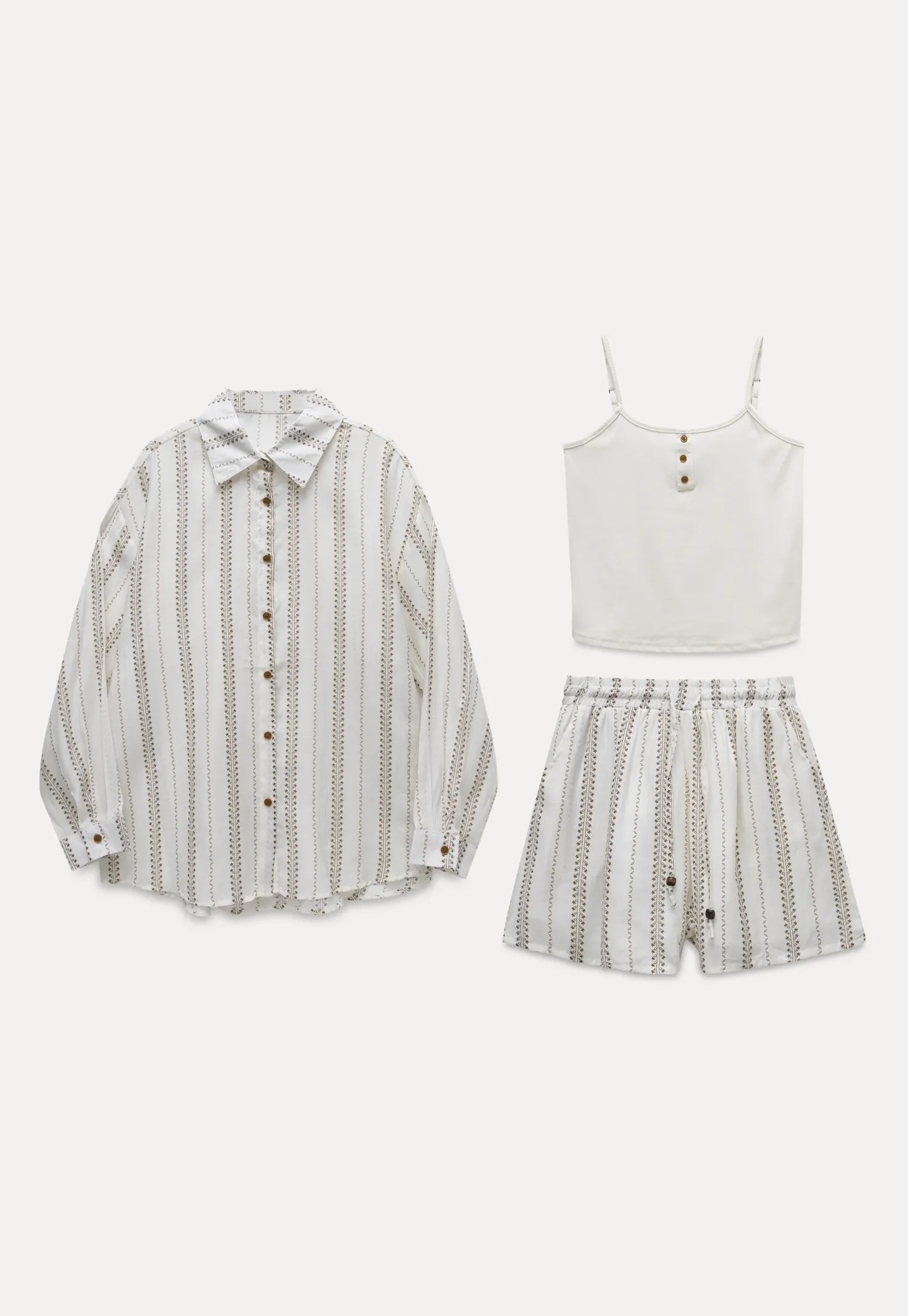 Striped Lounge Set