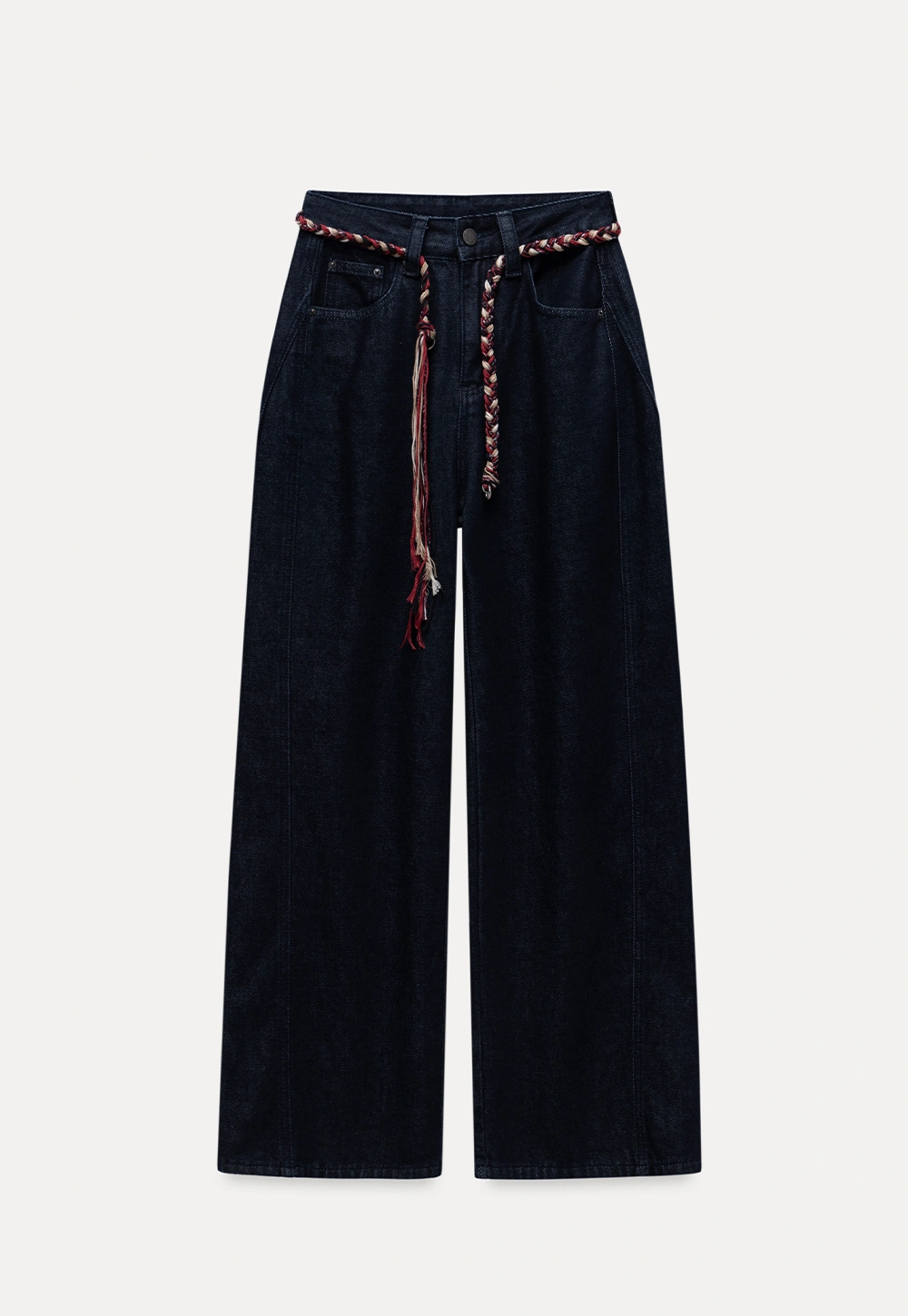 High Waist Wide Leg Jeans