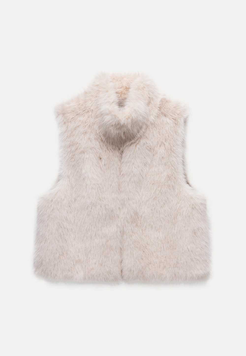Women Faux Fur Vest Sleeveless