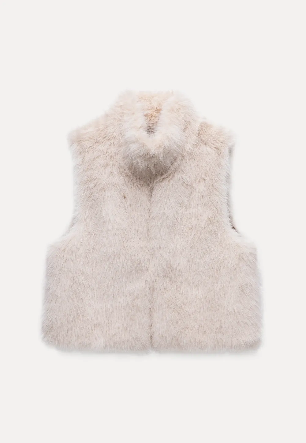 Women Faux Fur Vest Sleeveless