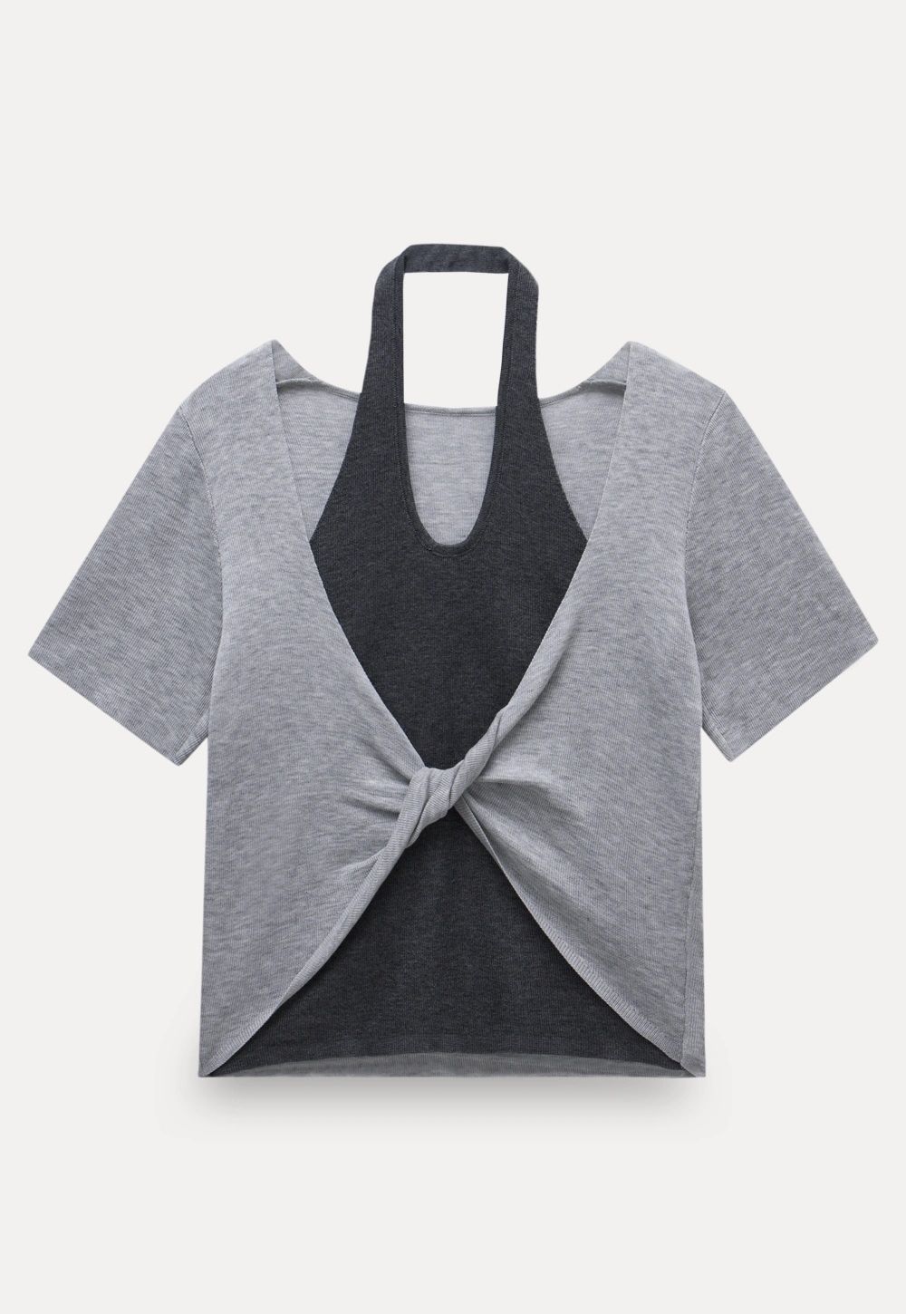 Layered Knot Front Tee