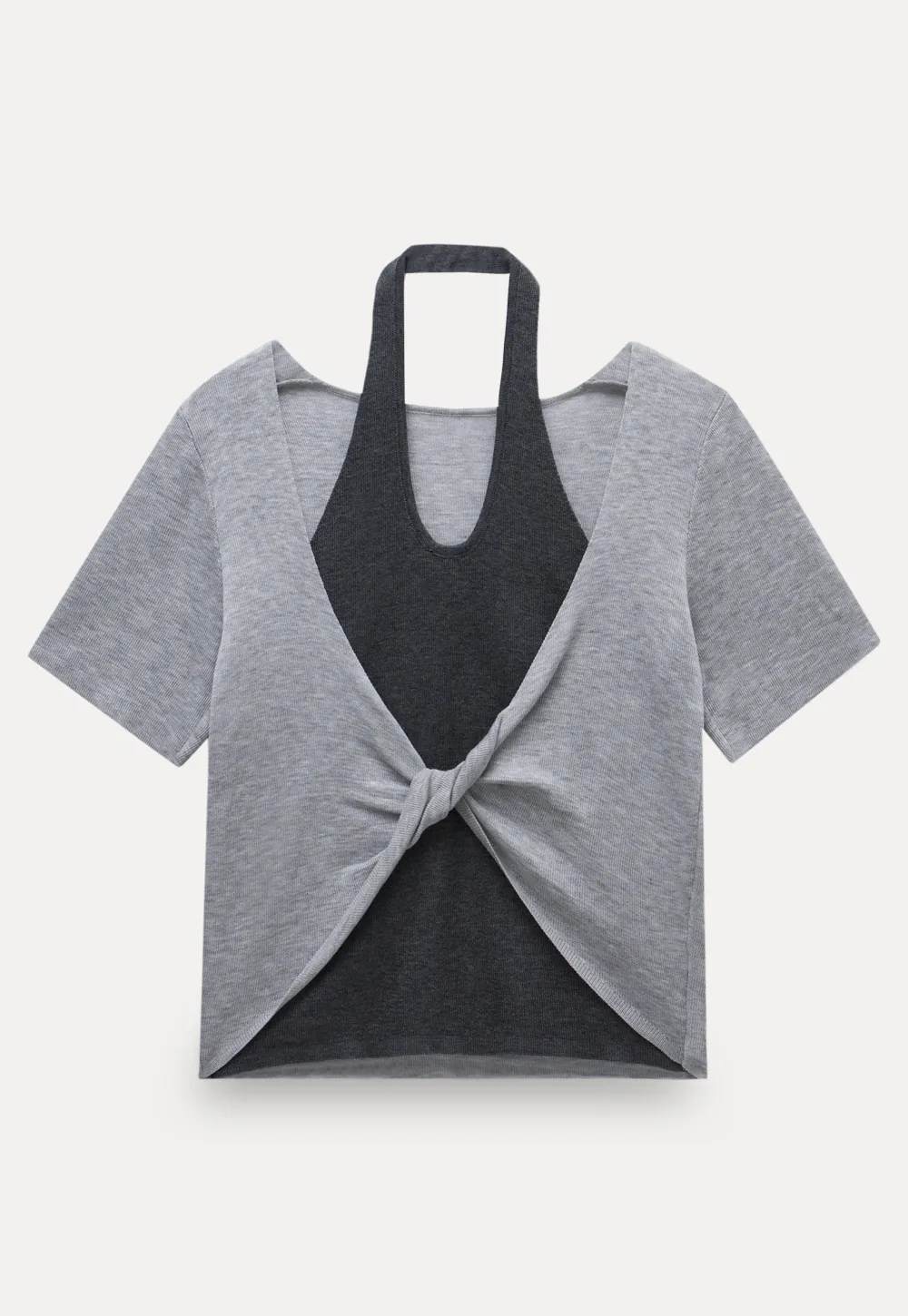 Layered Knot Front Tee