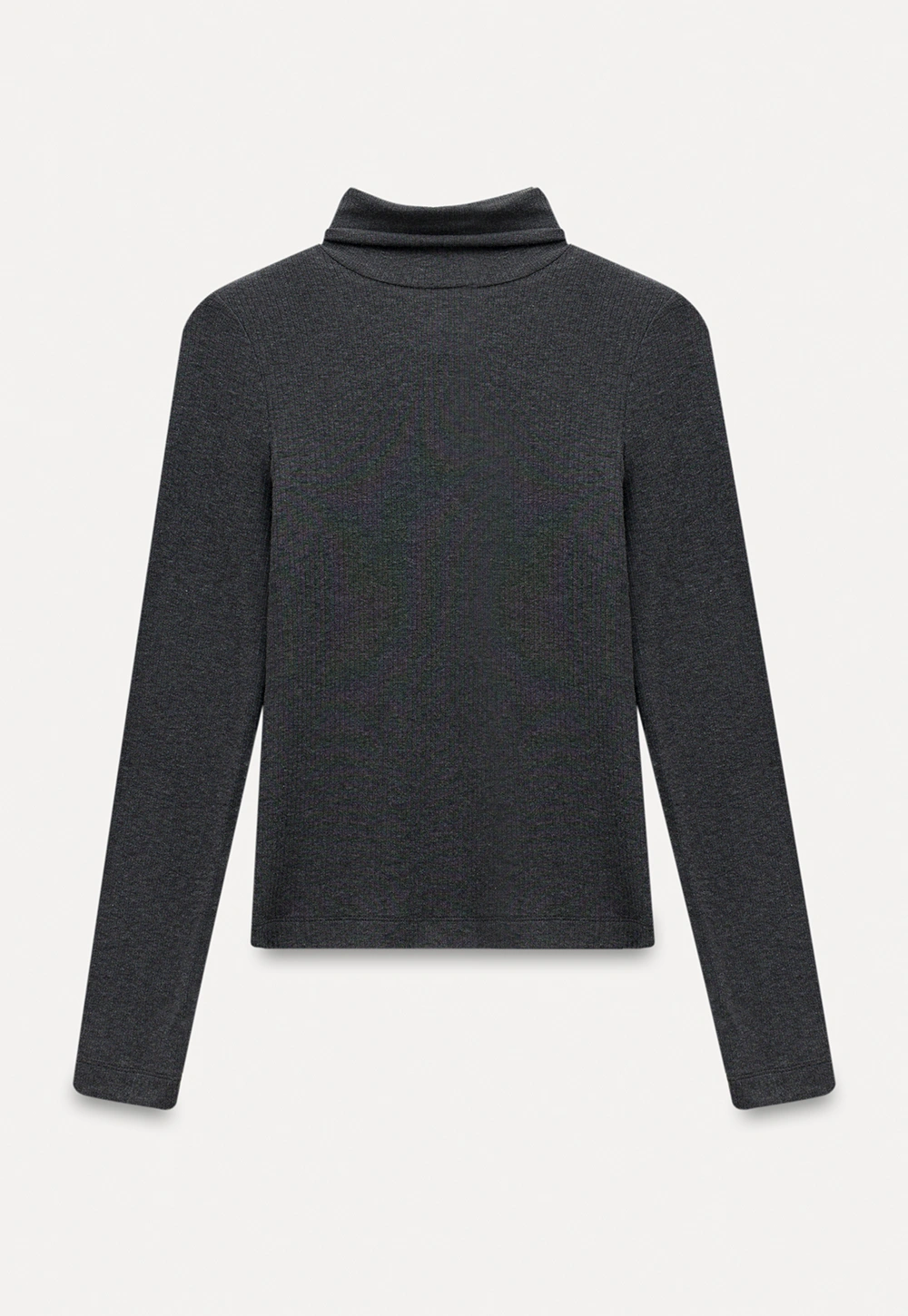 Women Soft Knit Turtleneck Slim Fit Shirt