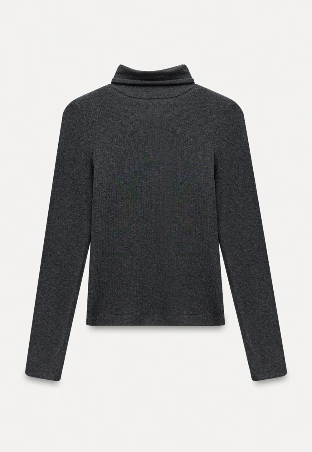 Women Soft Knit Turtleneck Slim Fit Shirt