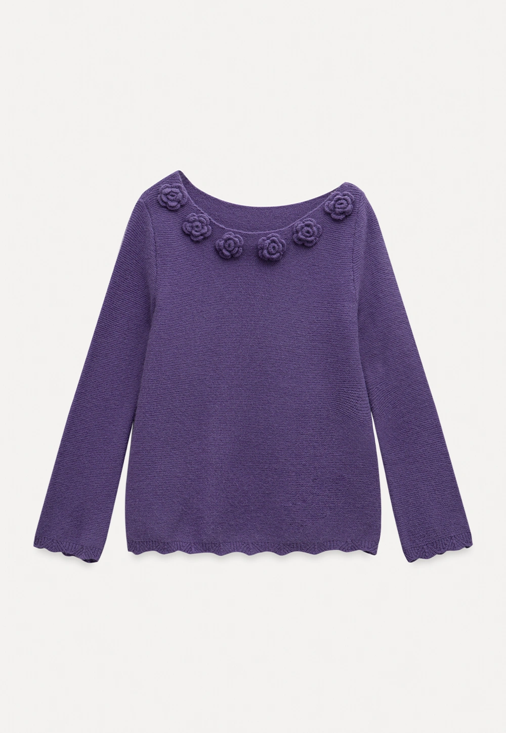 Women Off Shoulder Knit Sweater