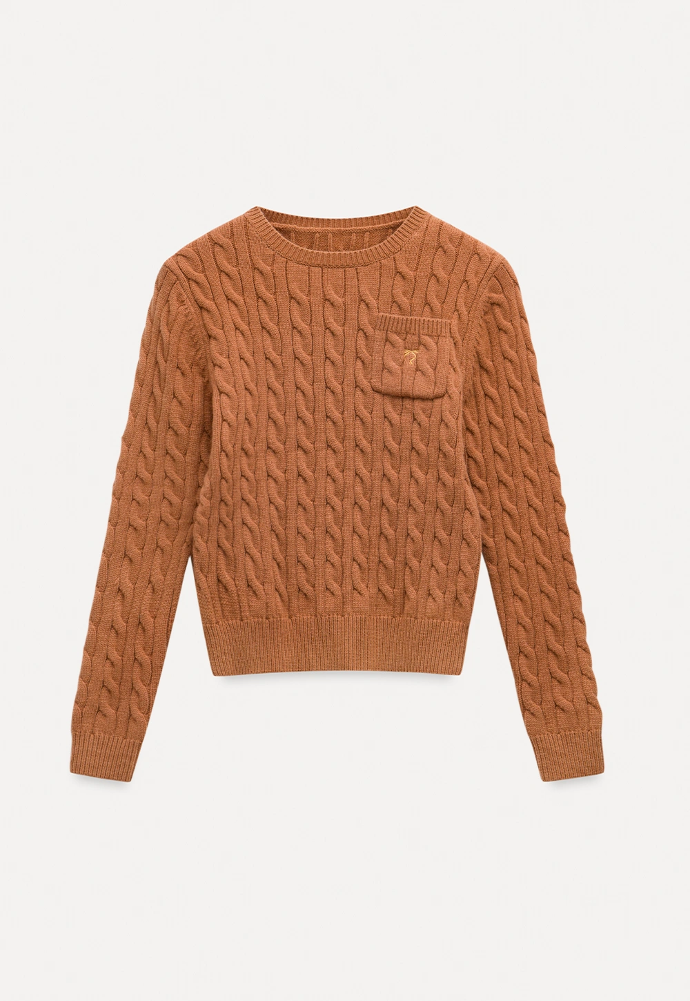 Women Cable Knit Sweater Long Sleeve Pullover Fall