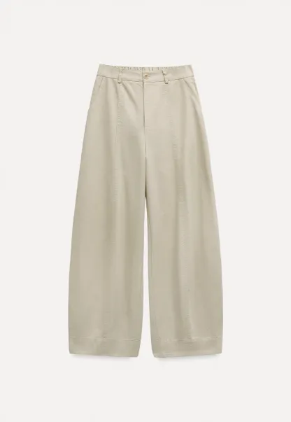 Womens High Waist Wide Leg Pants