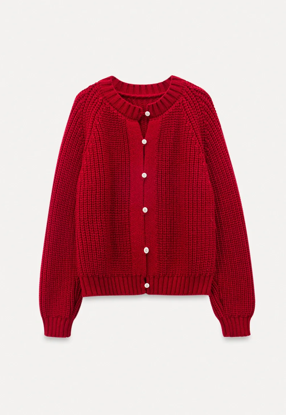 Classic Button Cardigan Women Soft Knitwear